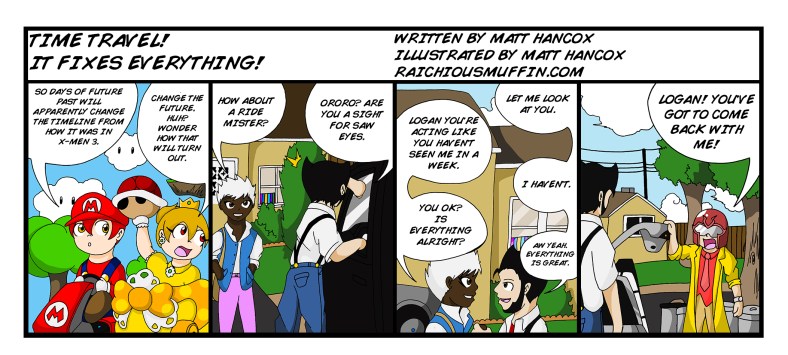 Time Travel! It fixes everything!